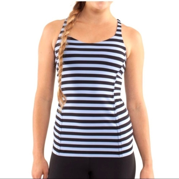 Lululemon 'Free To Be' Purple Haze Black Tank - Picture 5 of 8